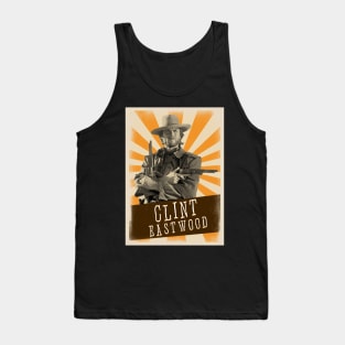 Vintage Aesthetic Clint Eastwood Tank Top